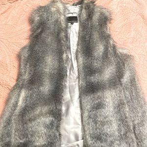Banana Republic Faux Fur Vest
